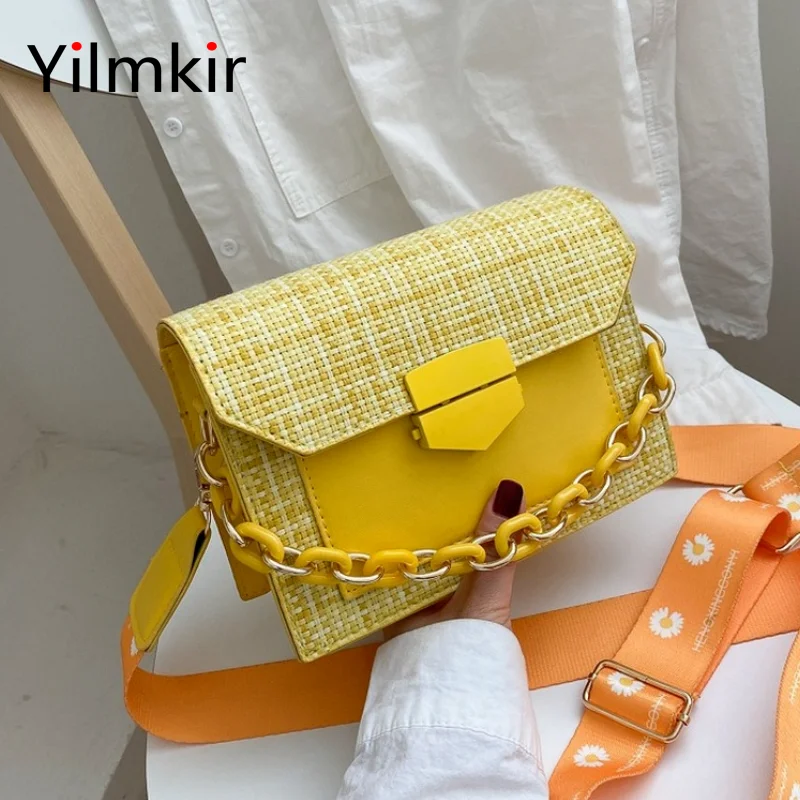 Bolsa de Ombro Viagem ao ar Bolsas e Carteiras Aleta Moda Corrente Cinta Larga Feminina Crossbody Casual Livre Multifuncional Senhoras 7 Computers & Electronics