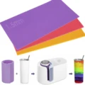 Orange  red purple