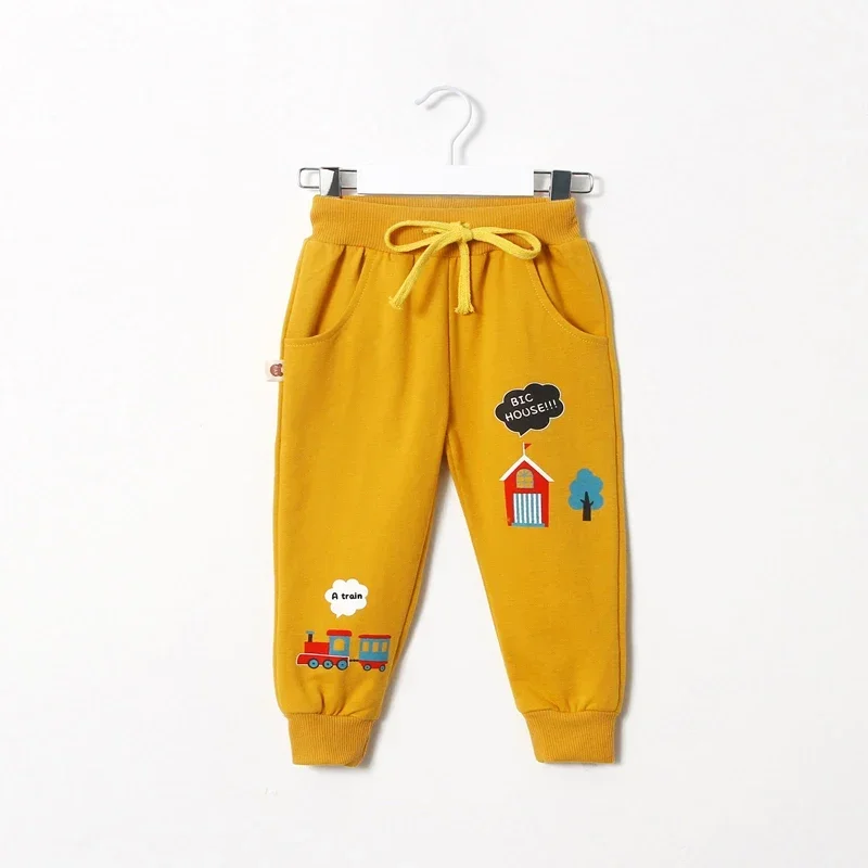 Pantaloni per ragazzi abbigliamento per bambini pantaloni per bambini autunno inverno pantaloni larghi Casual in cotone morbido Harem pantaloni Casual da jogging