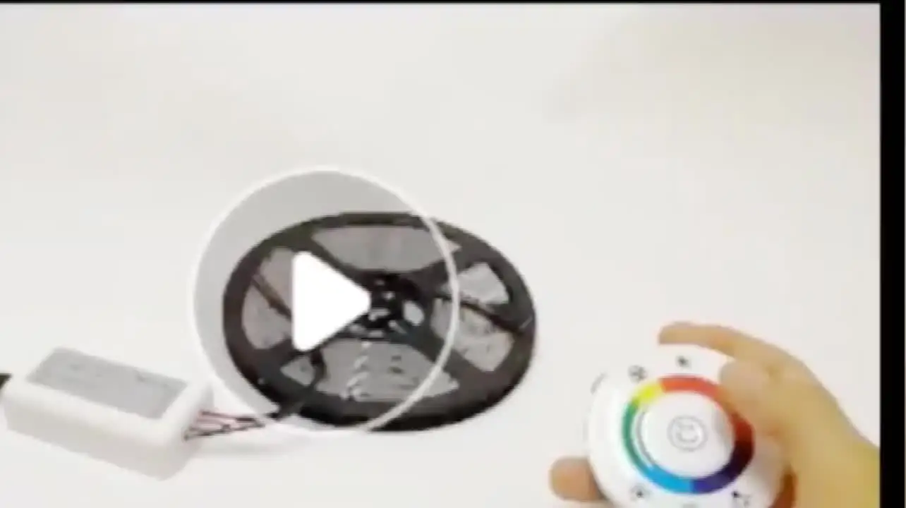 1-10 шт. 86 светодиодный сенсорный круглый контроллер RGB 18A DC12V-DC24V 7-клавишный RF 433 МГц