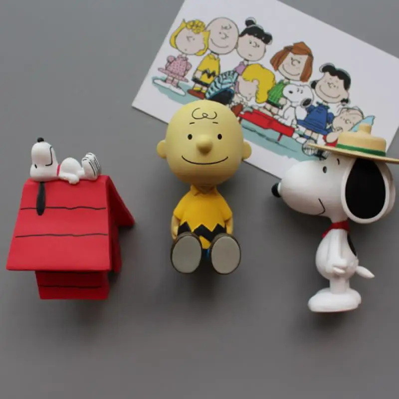Snoopy charlie braun kawaii niedlichen Cartoon drei dimensionale