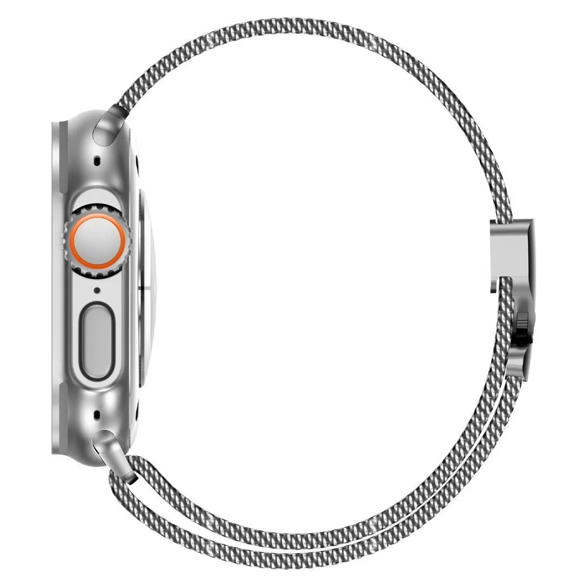 Premium Milanese Loop Stainless Steel Watch Band - Elegant Metal Strap