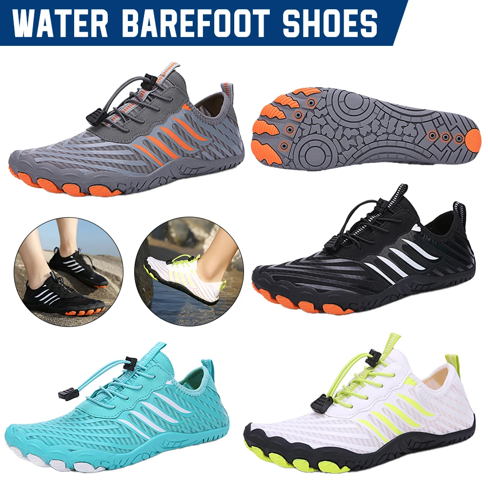 Water Barefoot Shoes Breathable Quick-drying Anti Slip Unisex Beach Hiking River Sea