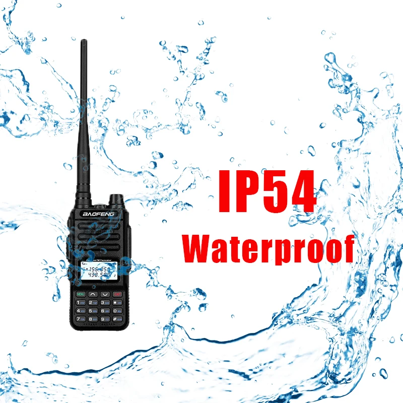 2022 New Baofeng UV-8R Walkie Talkie High Power Long Standby IP54 Waterproof Two Way Radio USB Charging Original BF-UV8R Radio walkie talkie