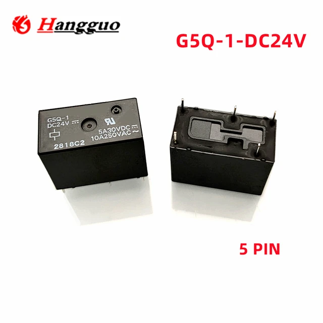 G5Q-1A DC12V / DC24V Solid State Relay - 10A, 4-Pin, 33F-1A-12V/24V Replacement (Choose Your Voltage)