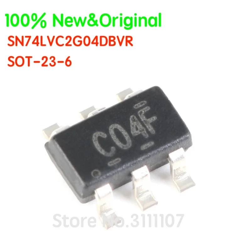 

5PCS/LOT SN74 SN74LVC2 SN74LVC2G04 SN74LVC2G04DBVR SOT-23-6 Dual Inverter SMD Logic Chip 100% New&Original