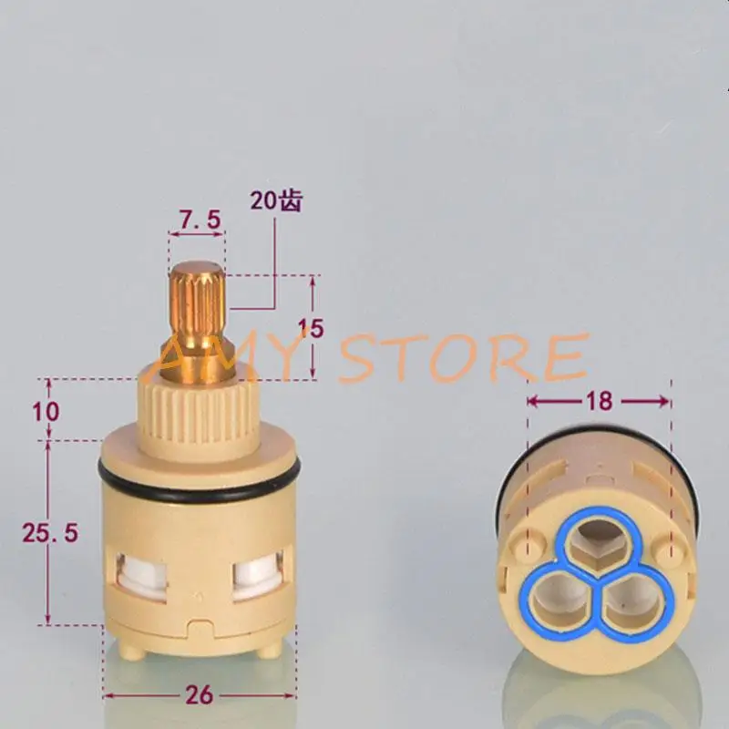 26mm 3P 20T Beige