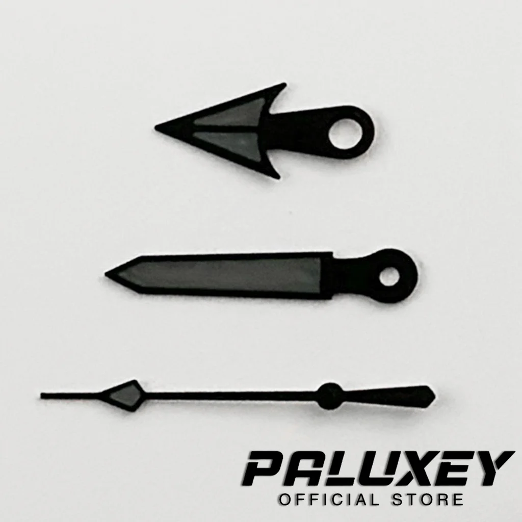 Black Gray Green Luminous Watch Hands
