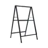 A Frame Sign Holder, 24 x 36 Inches Folding Sign Holder, Outdoor Sandwich Boards Holder, Double-sided Sidewalk Sign Stand 2