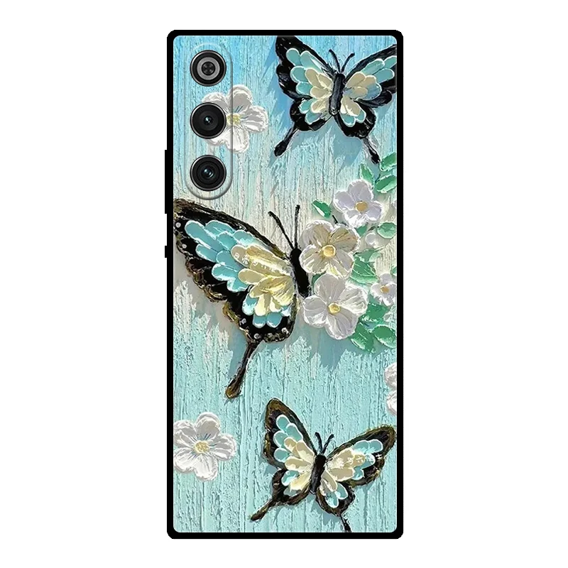 Marble Soft Matte Silicone Back Cover with Full Coverage Protection