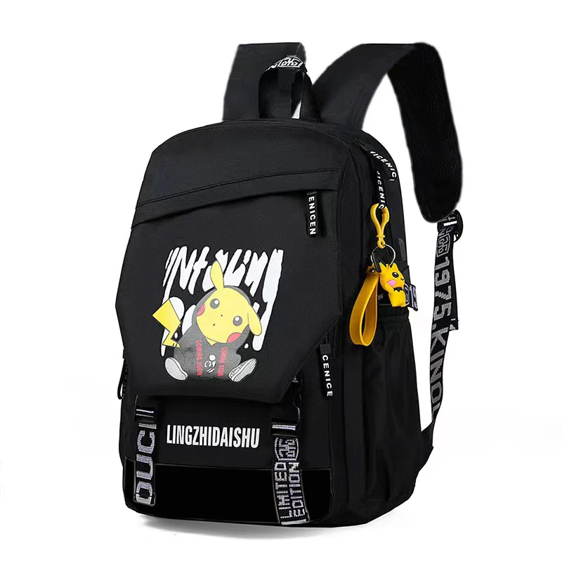 

Pokemon Anime Pikachu Backpack Cute Cartoon Kids SchoolBags Boys Girls Kindergarten Primary School Bookbag Student Backpack