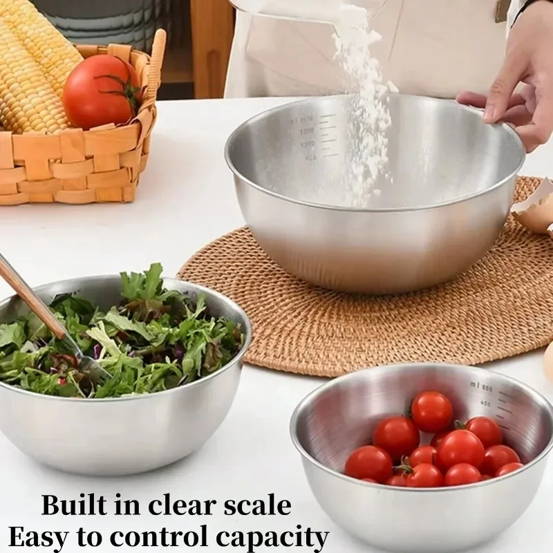 Stainless Steel Mixing Salad Bowl 3