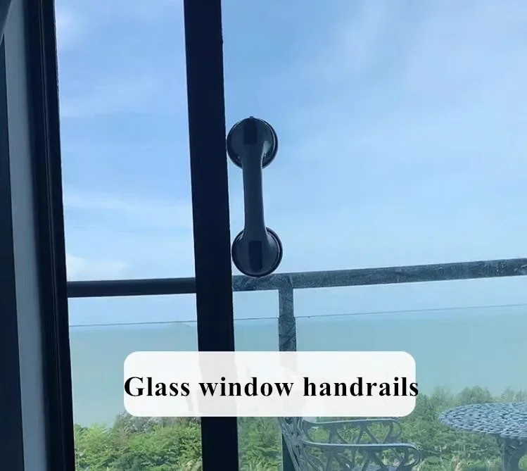 Description Picture 5 of itemBarrier Free Handrail Safety Non-slip Bath Shower toilet Grab rail Bars vacuum sucker Elderly disable helper Glass Door Handle