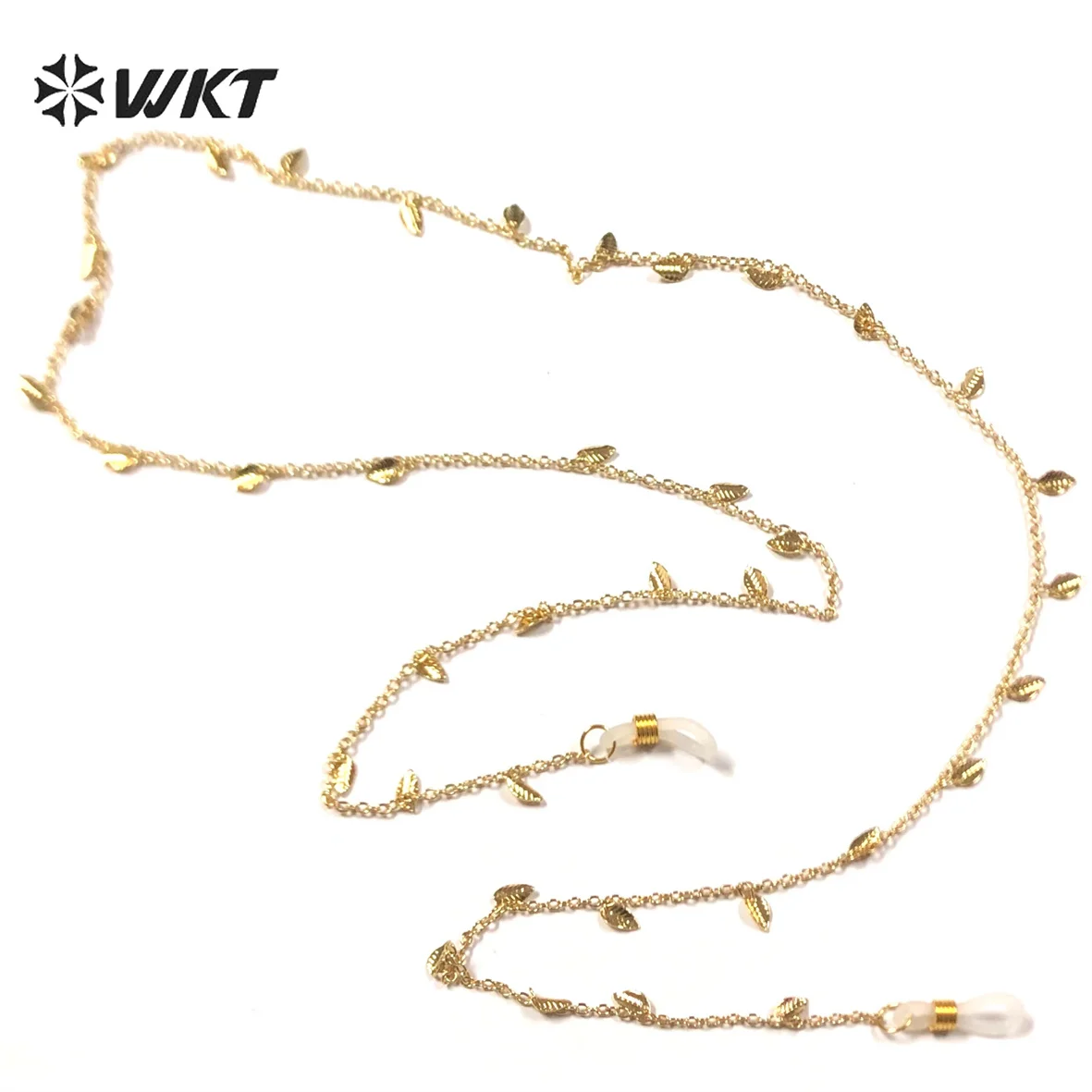 

WT-SC001 WKT Fashion Lady Eyeglass Brass Chian Mask Chains Sunglasses Glasses Chain Cord Holder Reading Eyewear Casual Style