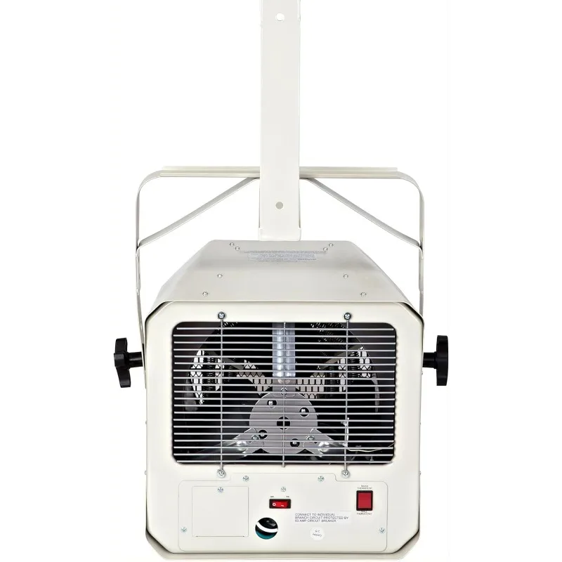 Dr. Infrared Heater DR-910F 10,000-Watt 240V Heavy-Duty Hardwired Shop Garage Heater Wall/Ceiling Mounted