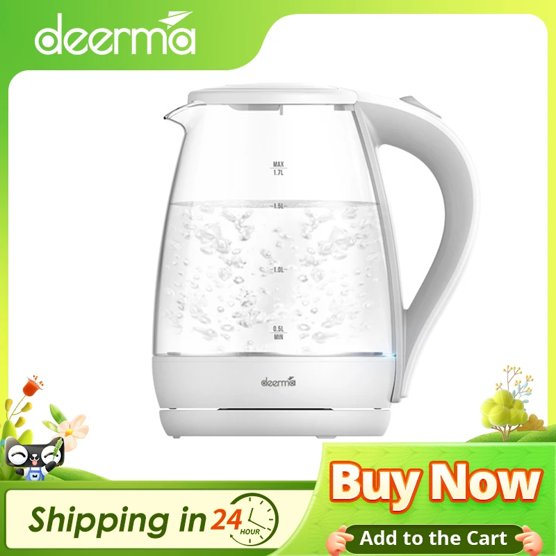 Glass Kitchen Appliances Glass Electric Kettles Deerma Kettle