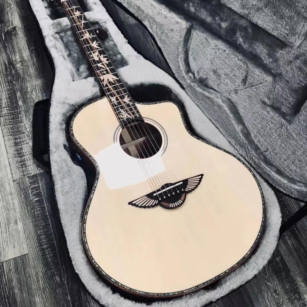 Guitar Electric Box Acoustic 8000 full single for Stage electric guitar,electric guitar kit