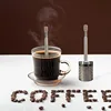 Portable Press Release Coffee Tea Mixer Reusable Bar Tool for Restaurants Kitchens Bars Travel Stirrer