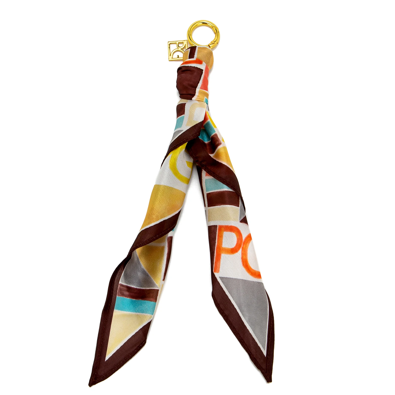 Silk Scarf Pendant Accessory View 1