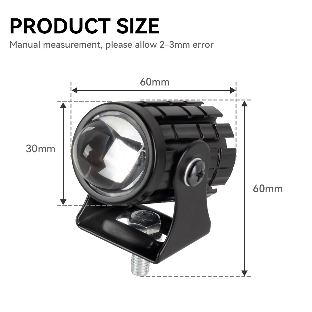 For Auxiliary Spotlight Lamp Moto Fog light Accessories