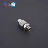 GG Angle Adjustable Stainless Steel Solid Conical Nozzle 0 Degrees 30 Degrees 60 Degrees Cleaning Spray Head 1/4, 1/8 Thread 3