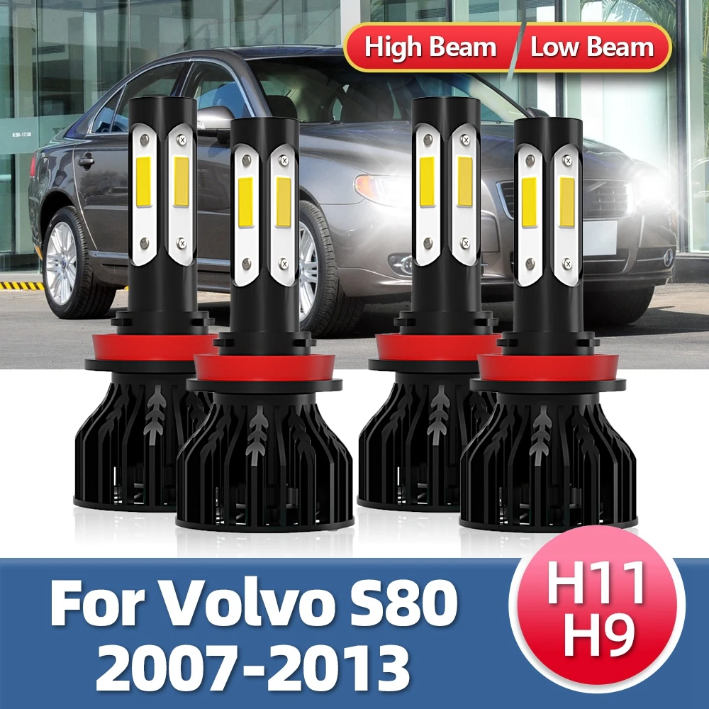 

2/4 шт., автомобильные лампы для фар Volvo S80 2007-2010 2011