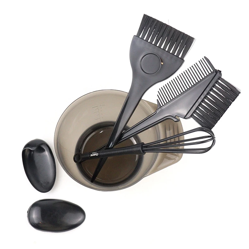 Haarverf Gereedschap Barbershop Home Kappersaccessoires Haarborstel Satijn Cap Toning Bowl Hair Stylist Kleuring Hair Tools