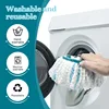 1/3/4PCS Microfiber Replacement Head Hands-free Rotating Mop Cloth for Leifheit Heads Clean Disc Mop Micro Cleaner Pad 5