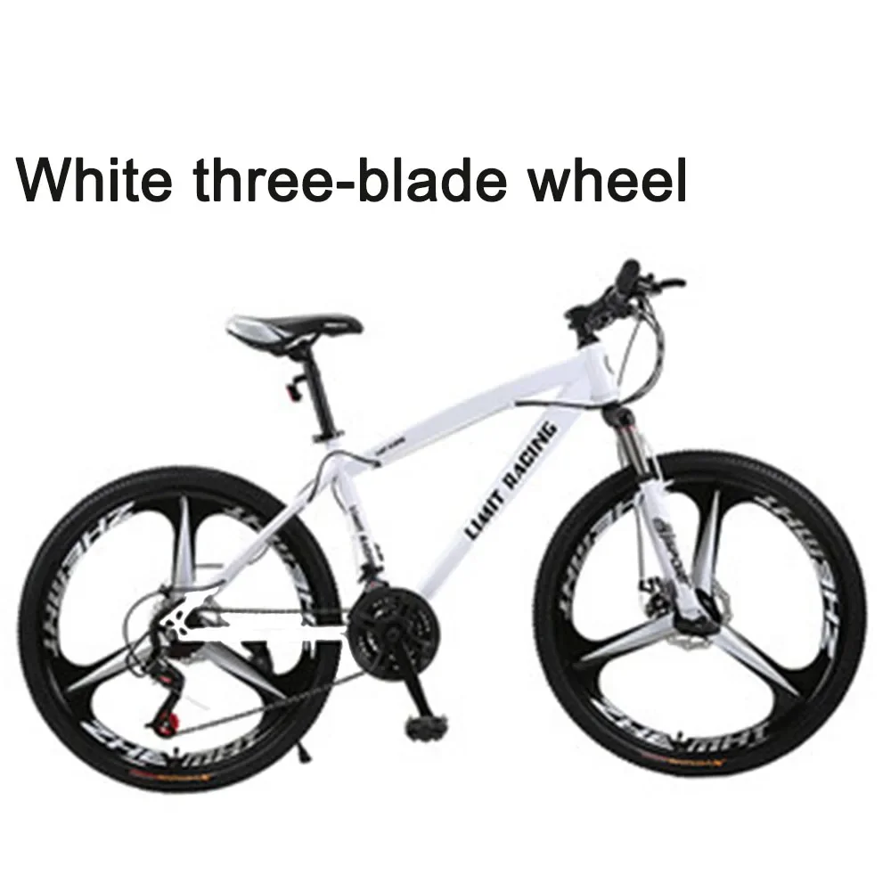 

Горный велосипед для взрослых, 24/26 дюйма, 21/24/27 скоростей, с двойным дисковым тормозом и амортизацией