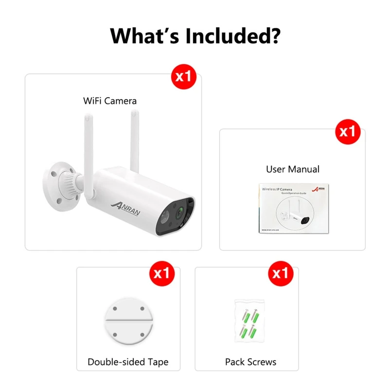 

Solar Power WiFi Home Security System Motion Detection Two-Way IP65