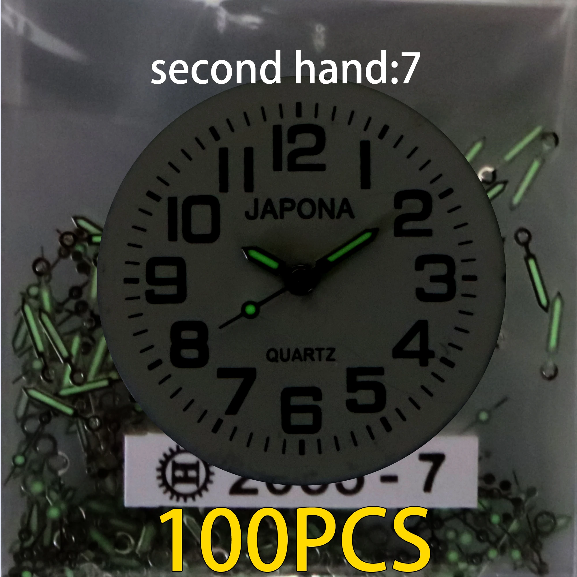 Watch Accessories 100 sets watch hands luminous 2035 hands PC21 hand sl68 vj42 vh31 2035