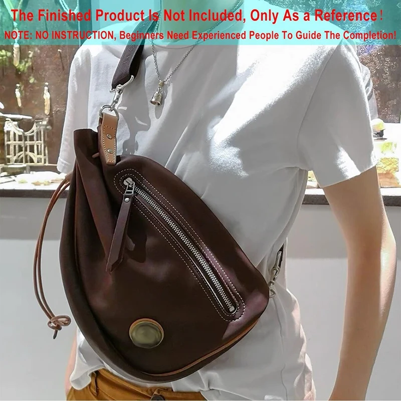 A33R-Sling Bag Acrylic Template,Leather Pattern Acrylic Leather Templates For Capacity Crossbody Backpack