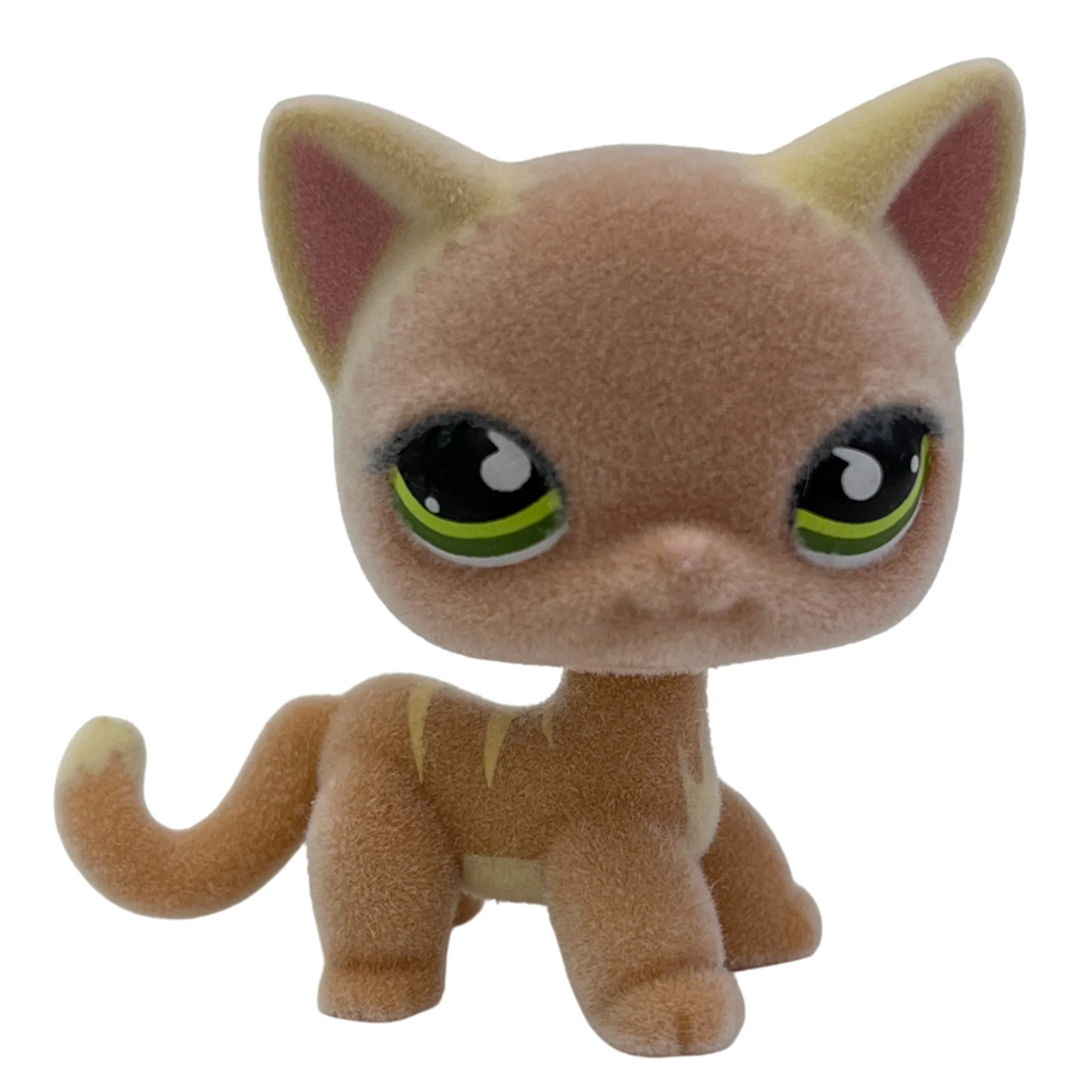 Flocked Custom Pet Toy Stand: Short Hair Cat & Dog Bobblehead Collection