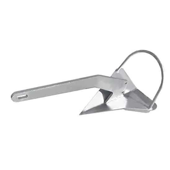 

Hot Dipped Galvanized Steel Spade Anchor Boat Anchor 44lb Delta Style Anchor Marine hardware