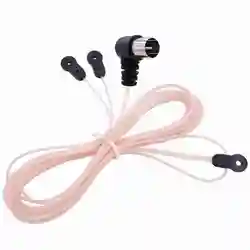 High - Performance Indoor FM Radio Antenna with RF Coax Adapter Connector (A)
