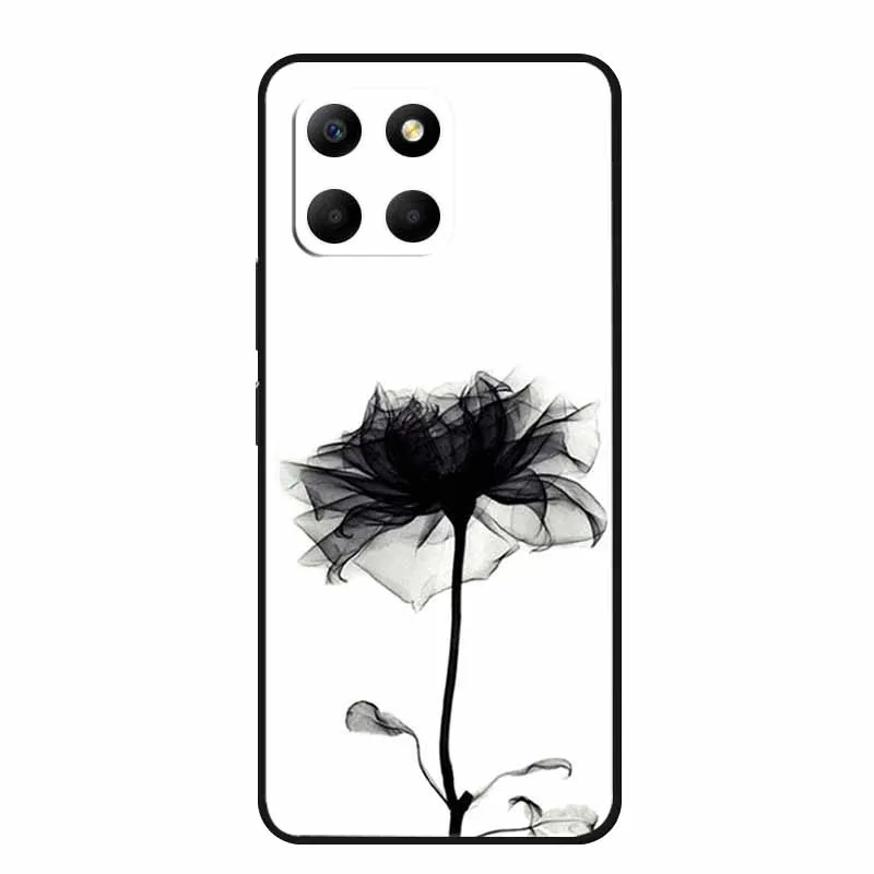 Shockproof Black Silicone Soft Phone Case