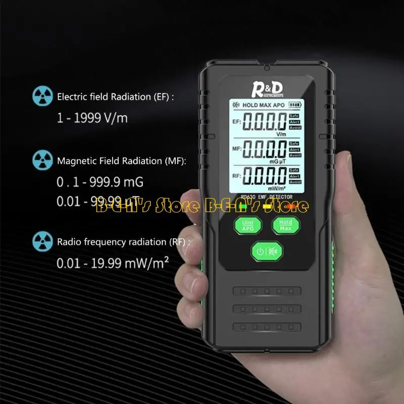 Y1AD 전자기 방사선 검출기 휴대용 방사선 리더 방사선 측정기