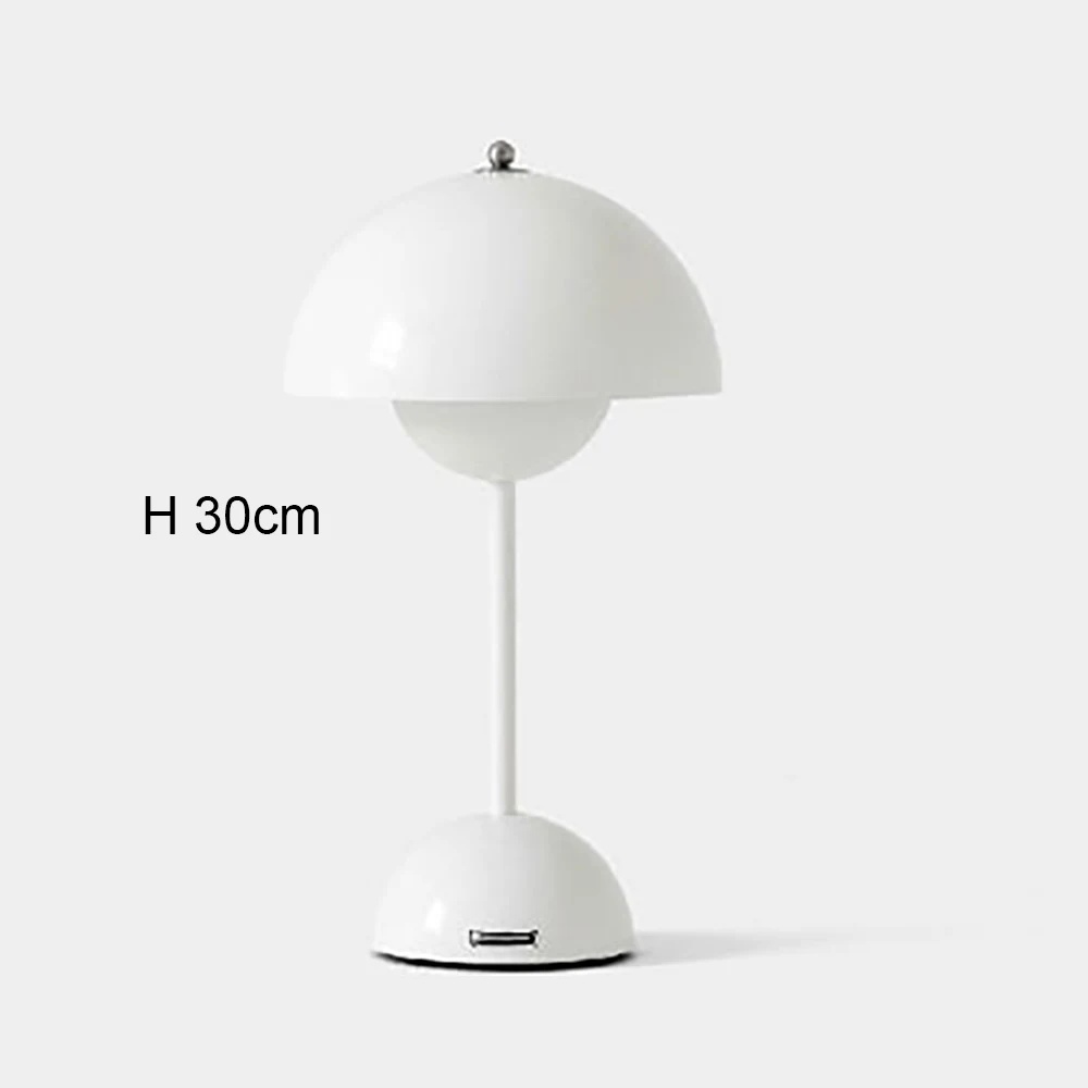 nite light Rechargable Mushroom Lamp Flower Bud Led Table Lamp Night Light Nordic Bedside Wedding Room Home Desk Decoration Night Lamp night lamp for bedroom Night Lights