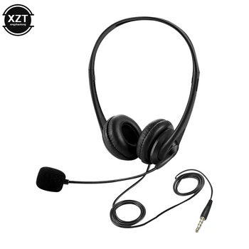 Cuffie per computer portatile con microfono con cancellazione del rumore Chat di rete Insegnamento Videoconferenze Cuffie cablate USB