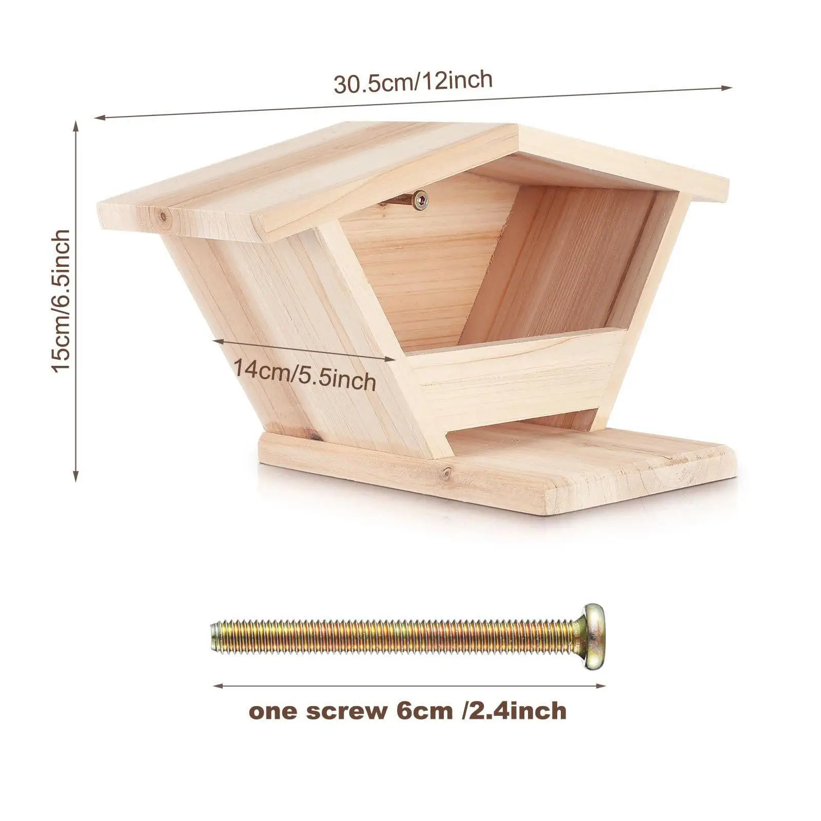 Birdhouse for outdoors, birdhouse, ventilation decoration, birdhouse made of ,