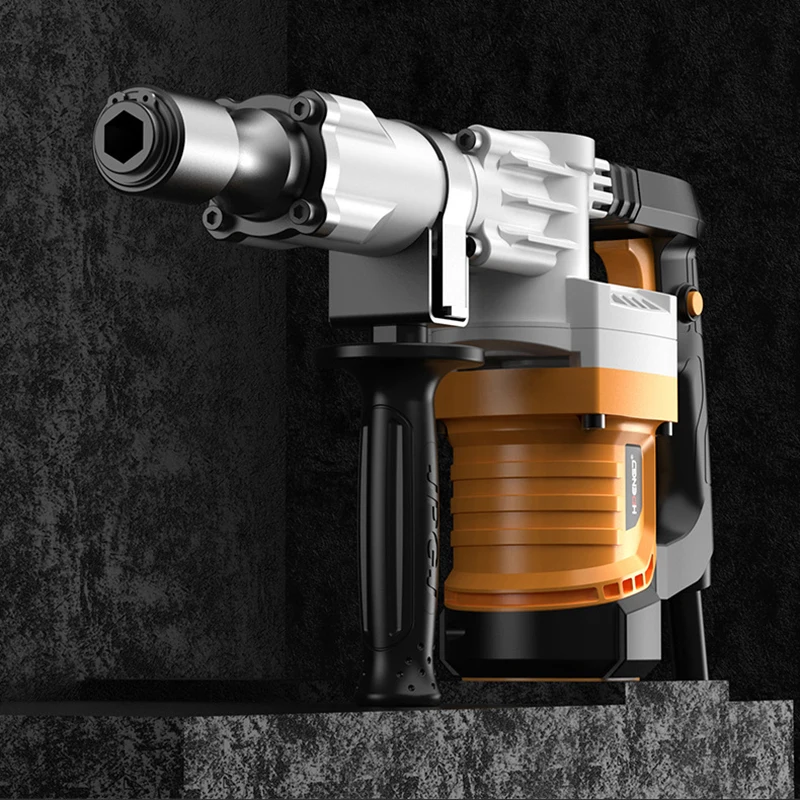 2400W Brushless Electric Hammer Multi Function Rotary Hammer Machine Electric Pick 220V High Power Impact Drill 4