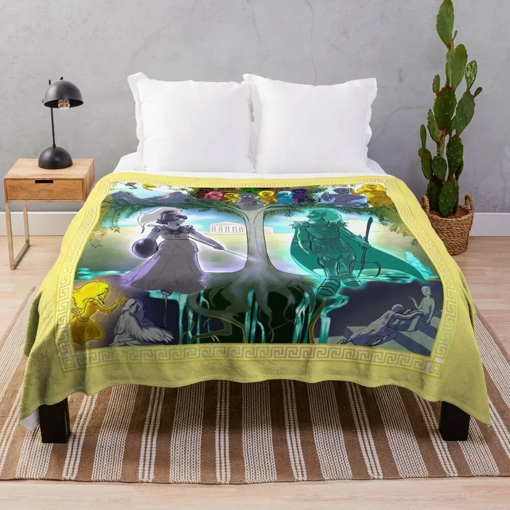 

Athena's Tapestry Throw Blanket Blankets For Sofas Luxury Thicken Luxury Brand blankets ands Blankets