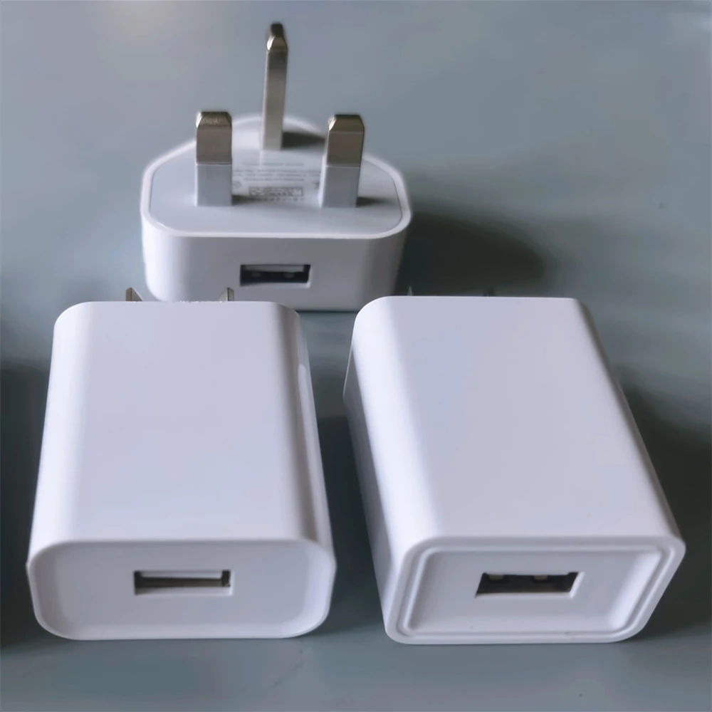 Universal USB Charger with Multiple Plug Options - DC 5V 1A/1.5A AC/DC Power Adapter
