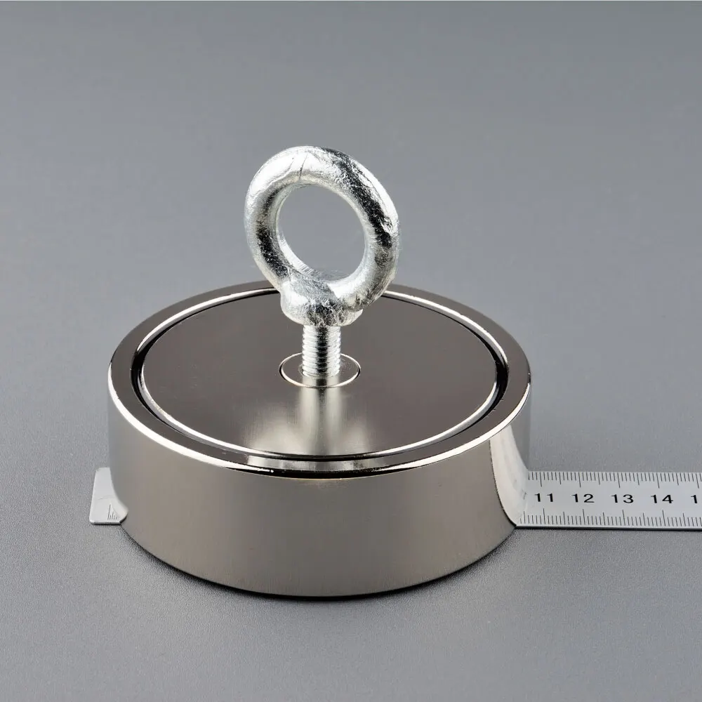 500KGX2 Powerful Neodymium Double Side Search Magnet Strong Salvage Fishing Magnetic