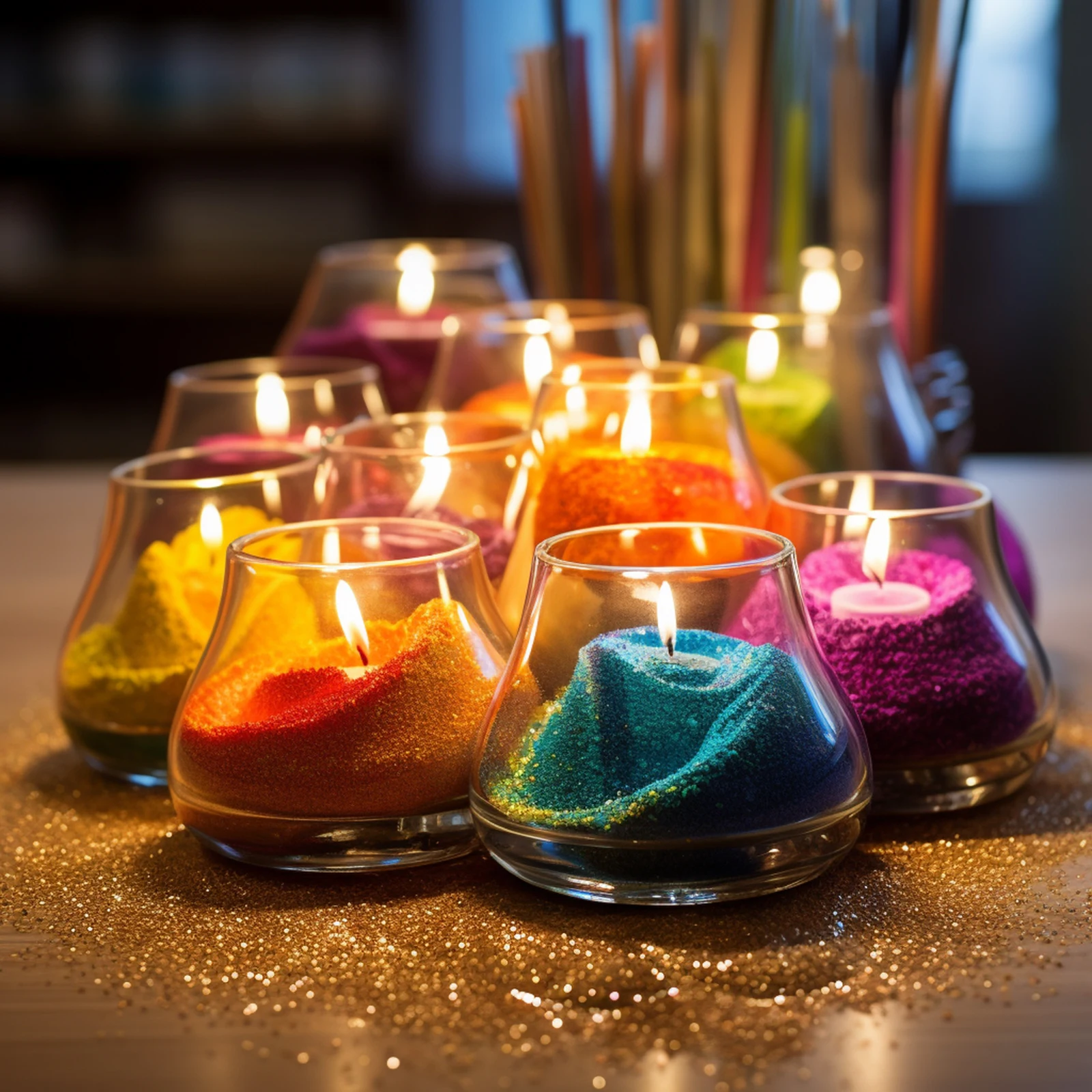 Candle Making Wax Sand Wax Ice Flower Wax DIY Scented Candle Making Supplies Snowflake Pearl Sand Painting Materials 500g-1kg