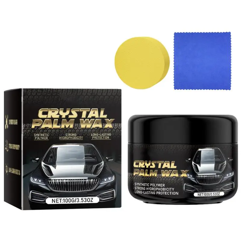 

Car Scratch Repair Wax Car Scratch Repair Paste Polishing Wax Super Hydrophobic Car Wax Paste Protective Scratch Remover For Car