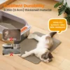 1Pc Large Size Cat Litter Mat-Advanced Honeycomb Double Layer Design,Urine Waterproof,Easy Cleaning,Scatter Control,Stay Clean 6