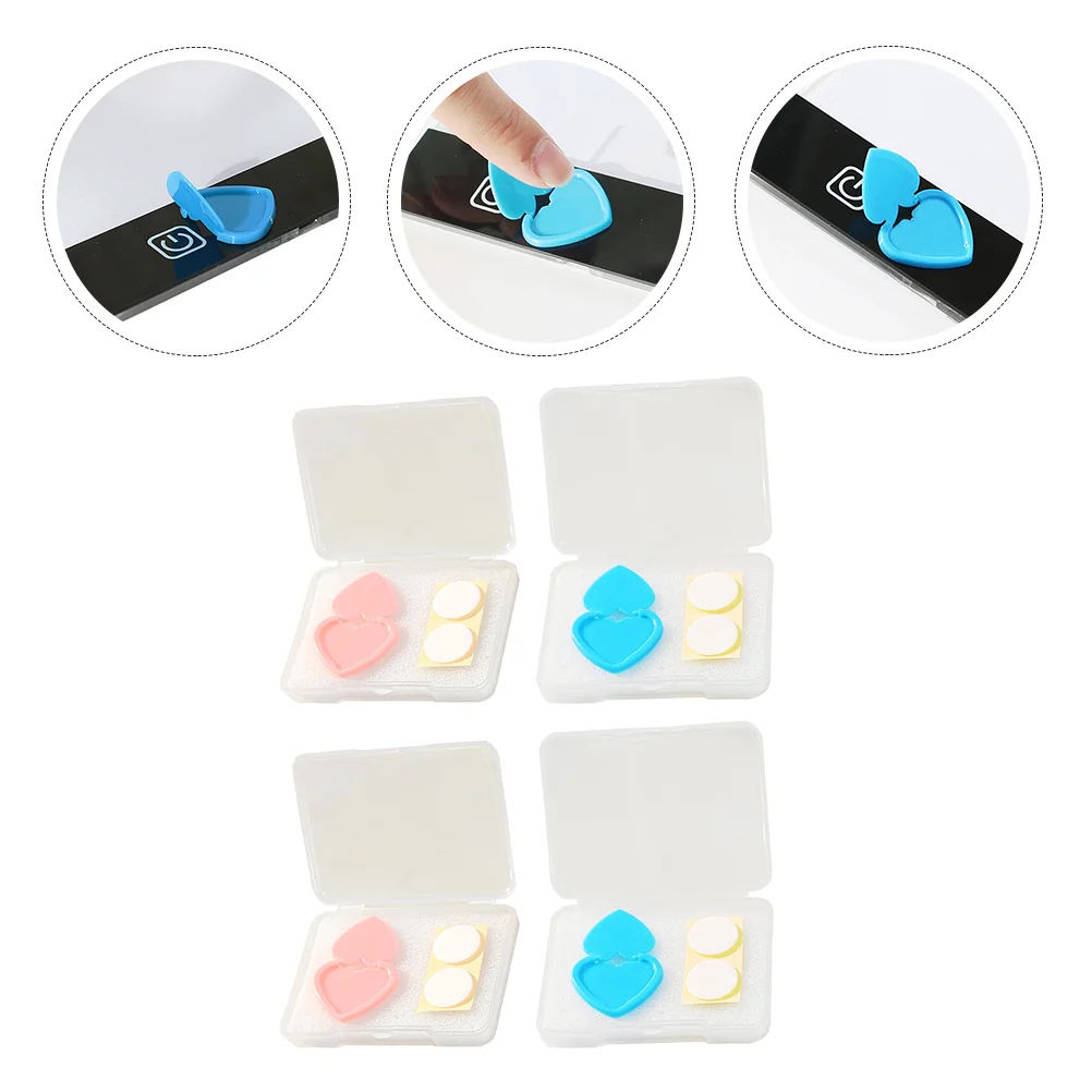 

4 Pcs Plastic Diamond Light Pad Protector Diamond Picture Power Covers