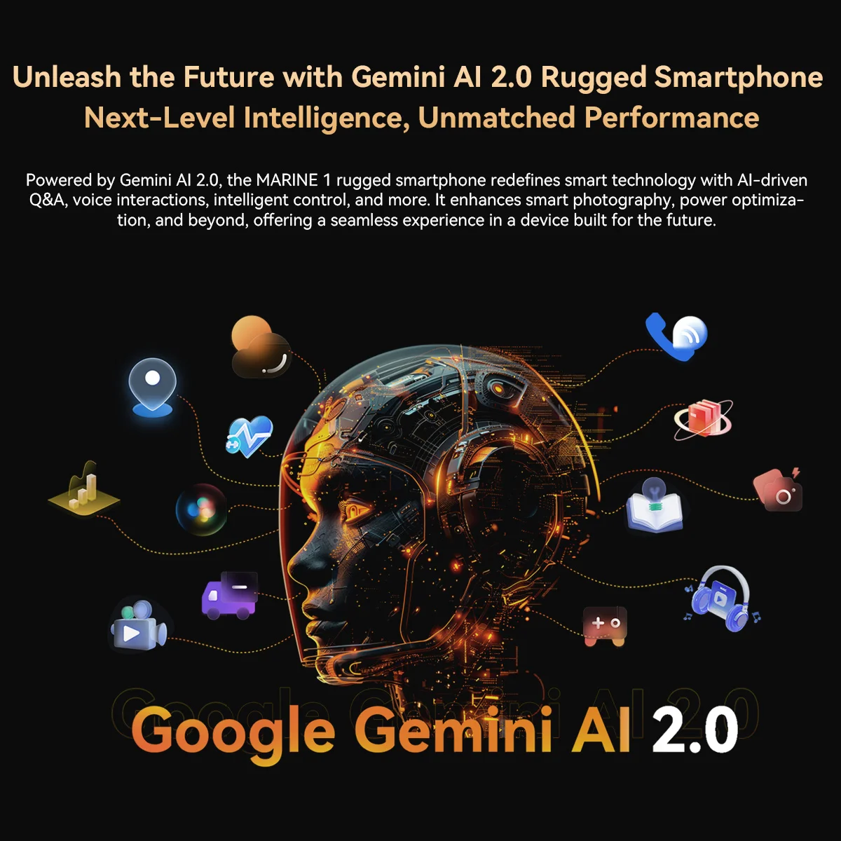 2025 Oscal Rugged MARINE1 Smartphone 6.56 inch HD+ Display Unisoc T615, 5100mAh, Gemini Al,Ultra-thin Cellphone Android 15