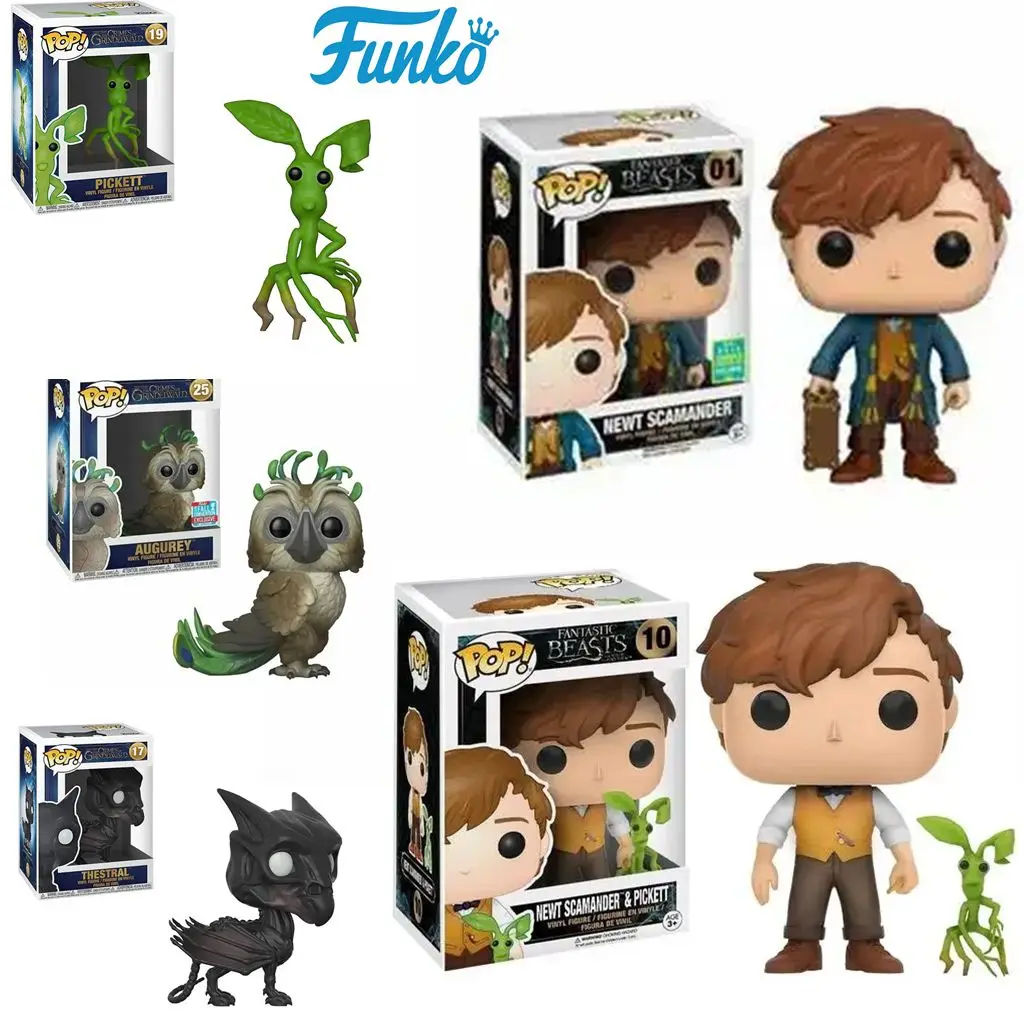 FUNKO POP Fantastic Beasts Newt 01# 10# Augurey 25 Thestral 17